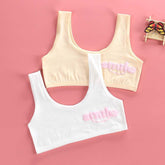 Comfort Firs Non-Padded, Non-Wired Teen Bra for Everyday Wear-2 Piece