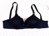 Elegant Black Bra – C Cup Size, Perfect Support & Comfort