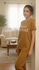 Premium Quality Ladies Sleepwear | T-Shirt Trouser | Pjs