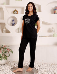 Premium Quality Ladies Sleepwear | T-Shirt Trouser | Pjs
