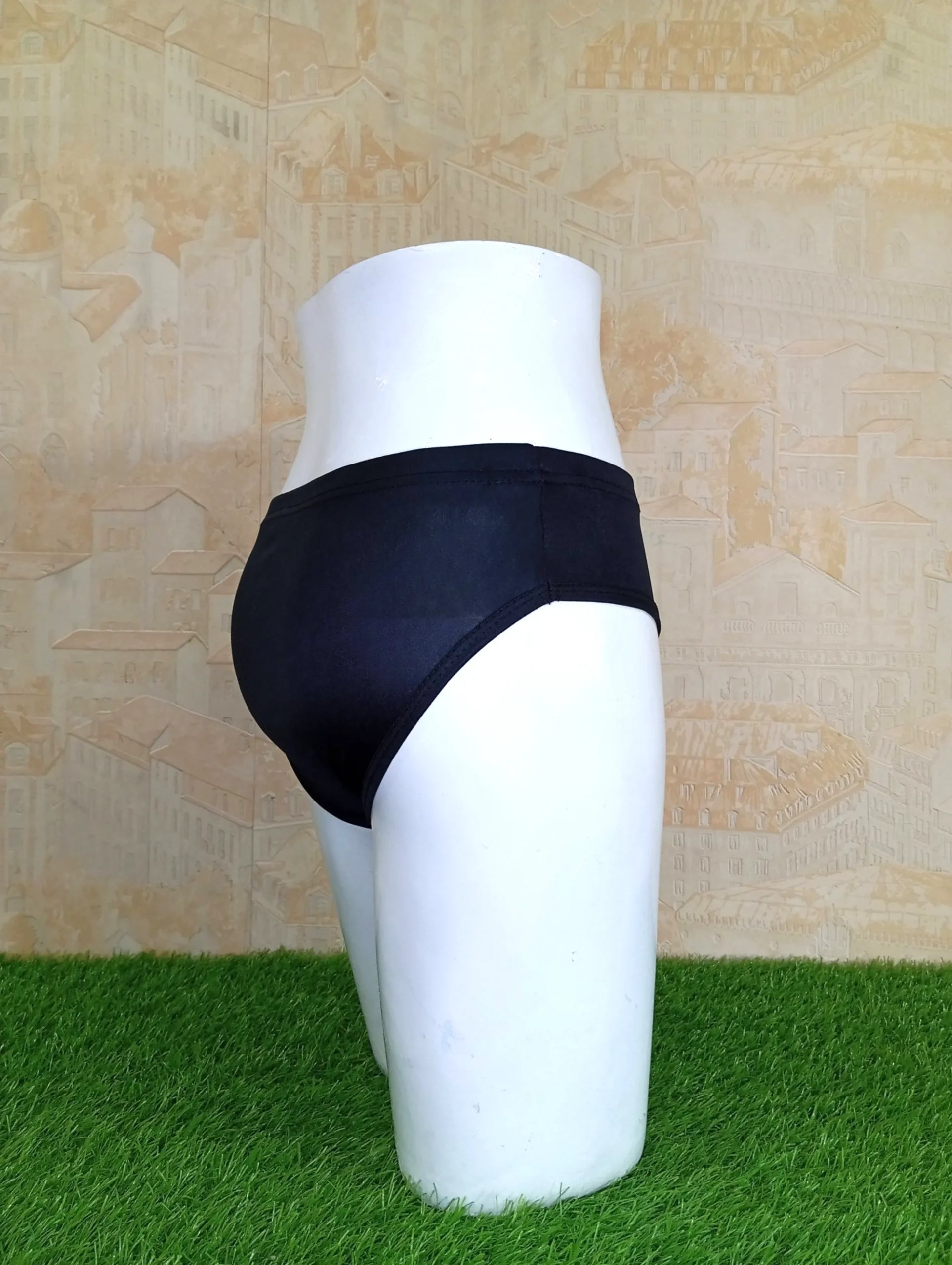 Black Comfortable Casual Ladies Underwear Soft & Breathable-Right