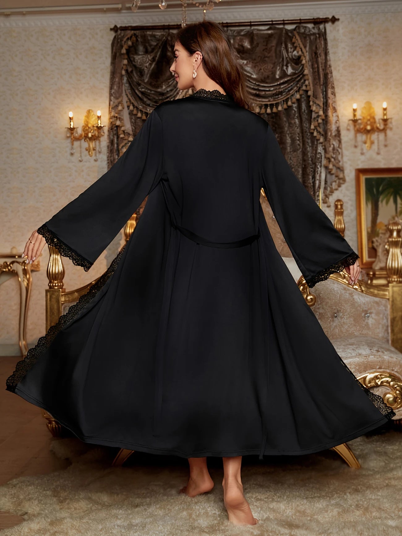 Hot & Elegant Women's Nighty & Gown Set