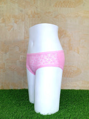 Light Pink Half Net Front Ladies Underwear Elegant, Soft & Comfortable-Right
