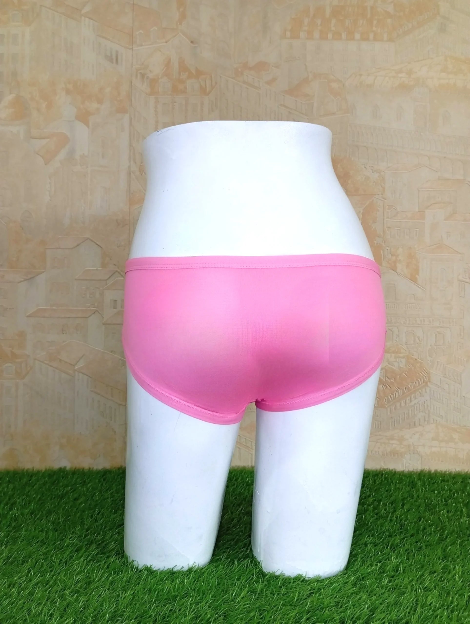 Pink Half Net Front Ladies Underwear Comfortable & Stylish Fit-back