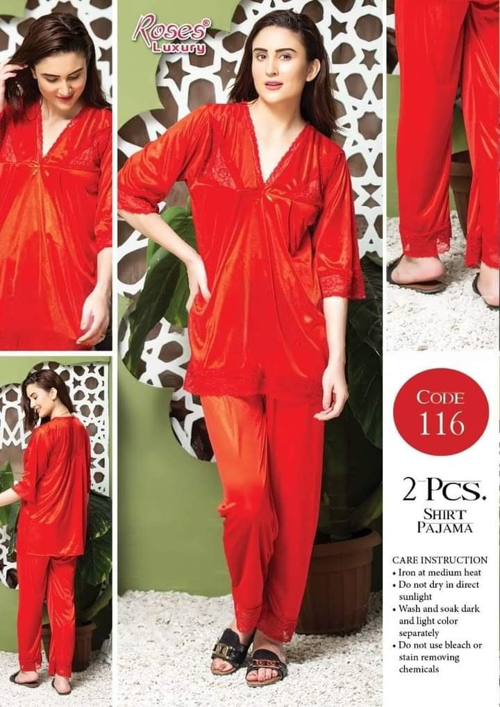 Radiant Romance Bridal Pulpy Orange Long Camisole & Gown Night Dress for a Dreamy and Luxurious Look