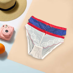 White Thin Padding Bra and Panty Set